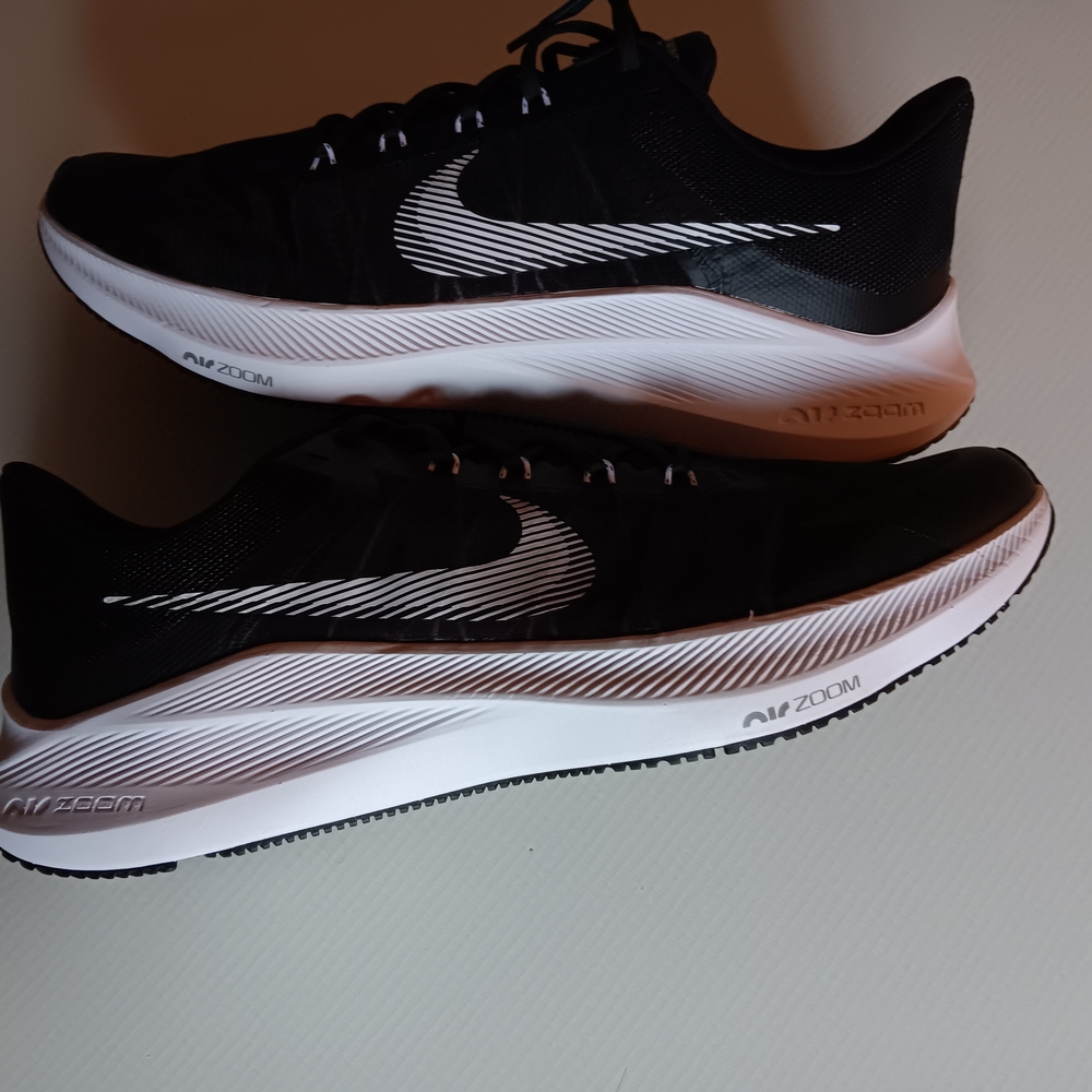 2022 Nike Air Zoom Shoes/Sneakers (CW3419-006) Black/White New Men’s Size 14 - Picture 7 of 12